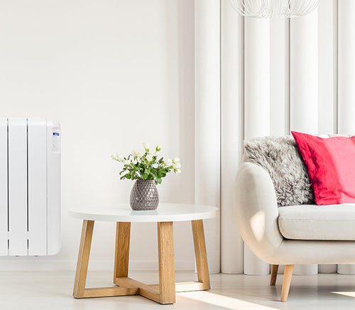 Oil-filled-radiator-on-living-room
