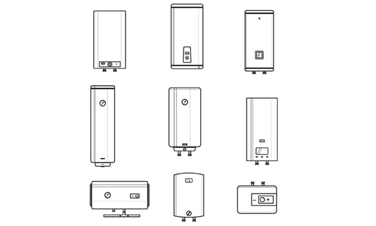 Electric boiler types