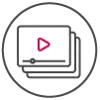 Video library icon
