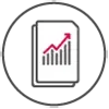 Growth report icon