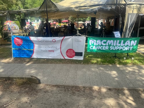 ThermoSphere Advertising With Macmillan And Live Music