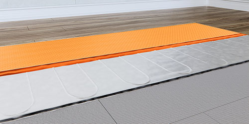 Foil electric underfloor heating systems