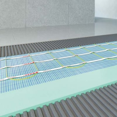 Mesh build up and subfloor preparation