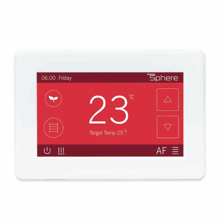 Dualcontrol Thermostat White Front