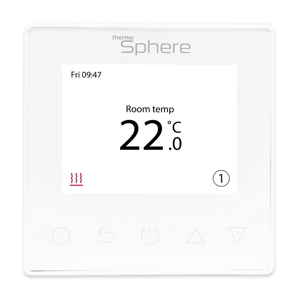 SmartHome Thermostat White Front