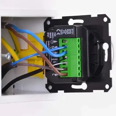 Bluetooth thermostat wiring connections