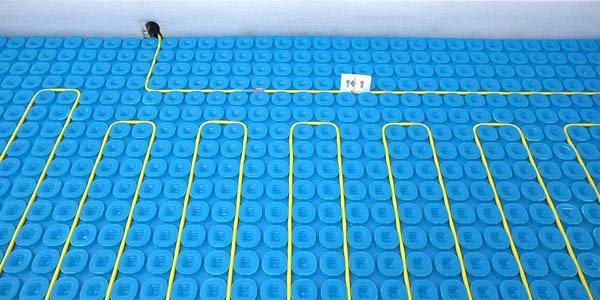 ThermoSphere Membrane Heating Cable layout