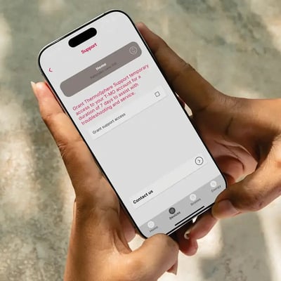 T-MO thermostat - Remote support