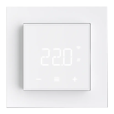 T-MO thermostat - White front view