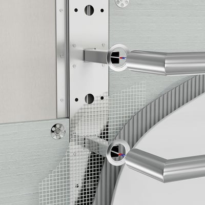 ThermoSphereElectrictowelBarPatentedMountingSystem