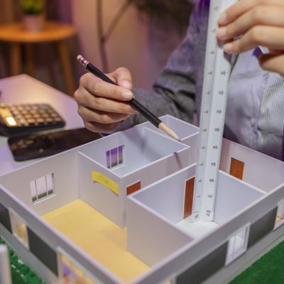 Measure your room size and layout before installing underfloor heating