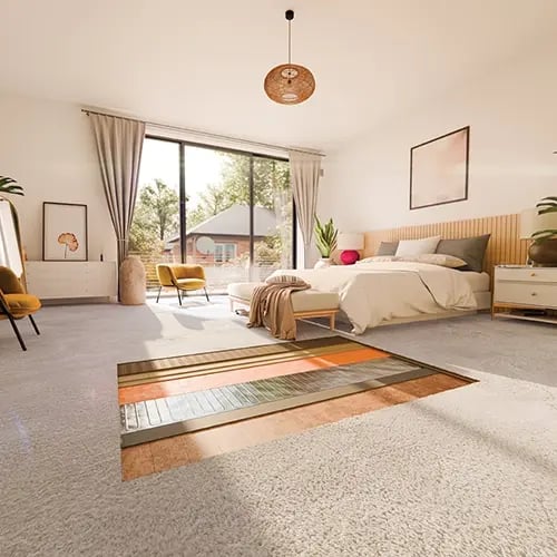 ThermoSphere foil underfloor heating carpet