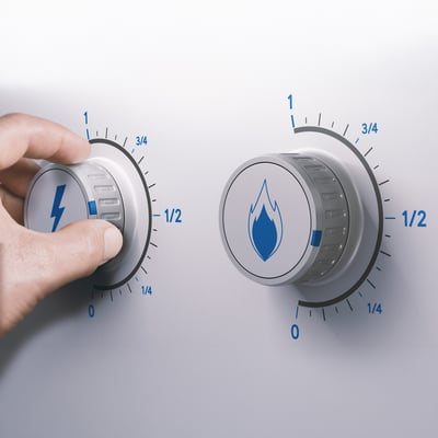 electric vs gas in home heating