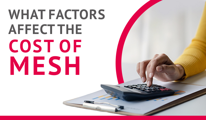 What factors affect the upfront cost of ThermoSphere Mesh underfloor heating?