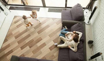 Electric underfloor heating and living rooms - the perfect match...