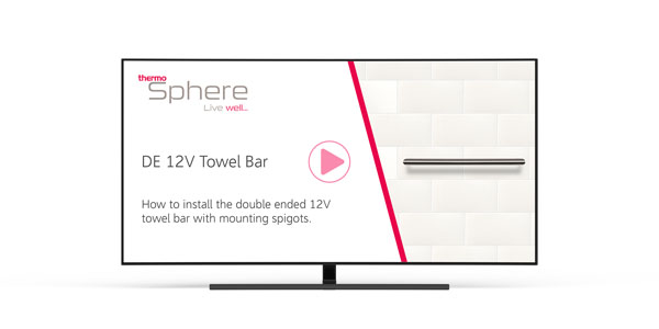 DE Towel bar install with spigots TV thumbnail