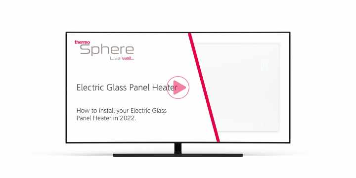Electric Glass Panel Heater installation TV thumbnail