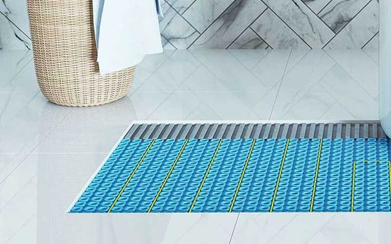 Electric underfloor heating and wet rooms - The perfect match.