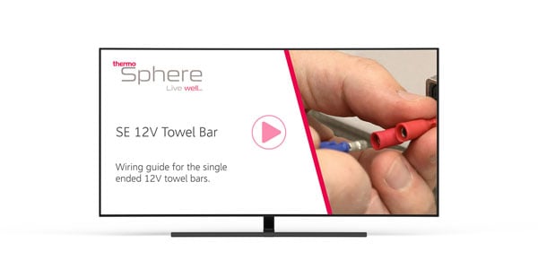 SE Towel bar wiring guide TV thumbnail-1